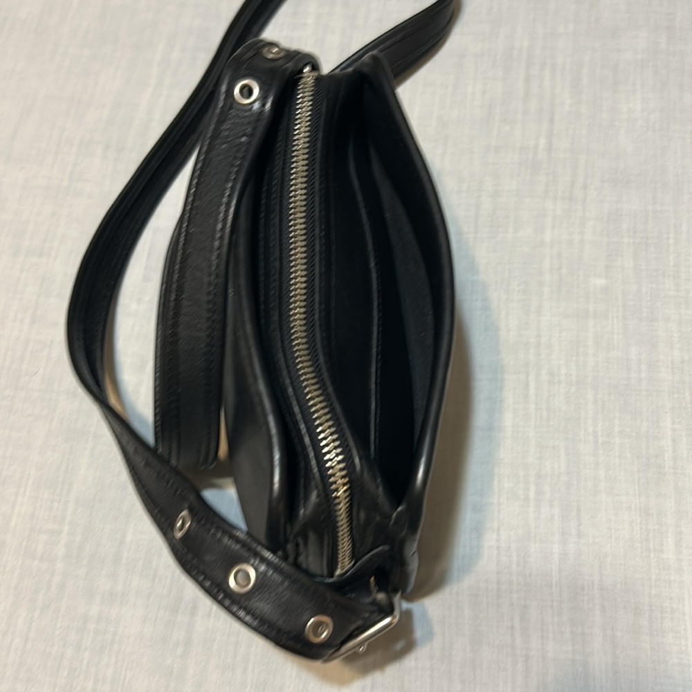 Coach Black Leather Crossbody Bag - Picture 5 of 15